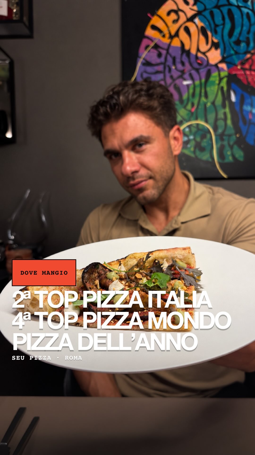 Seu Pizza Roma: la degustazione con la Pizza dell’Anno 2026